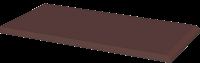 Paradyz Natural Brown Parapet lépcsőlap 14,8 x 30