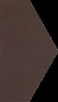 Paradyz Natural Brown Polowa padlódekor 14,8 x 26
