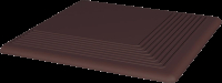Paradyz Natural Brown Stopnica Narozna lépcsőlap 30 x 30