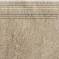Paradyz Unite Brown lépcsőlap 30x30 cm